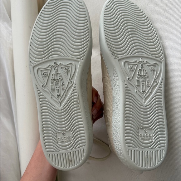 Gucci Cream Sole Sneakers